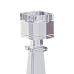 Свічник 22.5 (см) скляний високий HP36560M