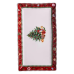 Сервірувальне новорічне блюдо для закусок Christmas 30,5×17,5×2,5 (см) прямокутне з порцеляни HP-SDHK-21