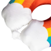 Подушка для шиї Rainbow U-подібна, синій HP-56-13BL