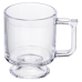 Набір чашок 6 шт для чаю та кави Goblet по 300 (мл) кружки скляні Прозорий HP-19-L6