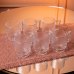 Набір чашок 6 шт для чаю та кави Goblet по 300 (мл) кружки скляні HP-19-L8