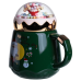 Чашка порцелянова з кришкою Christmas 400 (мл) Зелена Yiwu FM-CS-41A Чашка порцелянова з кришкою Christmas 400 (мл) Зелена Yiwu FM-CS-41A