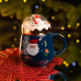 Чашка порцелянова з кришкою Christmas 400 (мл) Синій Yiwu FM-CS-41B Чашка порцелянова з кришкою Christmas 400 (мл) Синій Yiwu FM-CS-41B