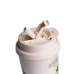 Термочашка 520 мл з трубочкою і подвійним відкриванням бежевий HP-FM-352-4