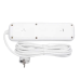 Мережевий фільтр-подовжувач 3 розетки 3xUSBxA 1xUSB-C 3м білий HP-5-33