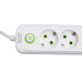Мережевий фільтр-подовжувач 3 розетки 3хUSB-A 1xUSB-C 5м білий HP-5-35