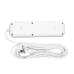 Мережевий фільтр-подовжувач 3 розетки 3хUSB-A 1xUSB-C 5м білий HP-5-35