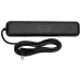 Мережевий фільтр-подовжувач 5 розеток 3xUSB-A 1xUSB-C 3м чорний HP-5-42