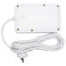 Мережевий фільтр-подовжувач 4 розетки 2xUSB-A 1xUSB-C 3м білий HP-5-45