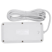 Мережевий фільтр-подовжувач 5 розеток 4xUSB-A 1xUSB-C 3м білий HP-5-49
