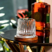 Склянка для віскі Dof 300 мл Jiga Rotating Rocks glass з бамбуковою підставкою HP1601 Склянка для віскі Dof 300 мл Jiga Rotating Rocks glass з бамбуковою підставкою HP1601