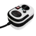 Пароочисник ручний Steam Cleaner 2500 Вт із набором та баком 1.2л HP-SC-002-white
