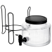 Лимонадниця зі скляним диспенсером 2.5 л на металевій підставці з краником Yiwu HP-34-52