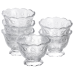 Набір креманок Crystal Daisy 6 штук по 200 мл Yiwu HP-34-74