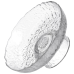 Фруктовниця на ніжці Ice Textured 15 см з крижаною текстурою скла Yiwu HP-34-88