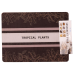 Килимок діатомітовий для сушіння посуду Tropical Plants 40*30 см Yiwu HP-42-199