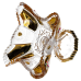 Цукерниця скляна Crystal 12 см Yiwu HP-34-139 Цукерниця скляна Crystal 12 см Yiwu HP-34-139