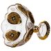 Ваза для фруктів скляна Gold Glass 22 см Yiwu HP-34-140 Ваза для фруктів скляна Gold Glass 22 см Yiwu HP-34-140