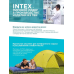 Матрац надувний легкий Intex (152×203см), Найміцніші надувні матраци, Надувний матрас двомісний, XBE