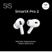 Навушники бездротові TWS SmartX Pro 2 Premium Bluetooth навушники з мікрофоном SAP2P