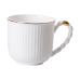 Чайний набір на 6 персон, із заварювальним чайником і підставкою, білий HP-15-4