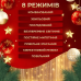 Гірлянда штора світлодіодна GarlandoPro 200LED Роса 3х3м 8 режимів 10 ниток гірлянда роса на ялинці Жовтий 173308Y