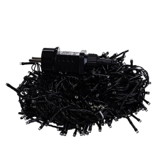 Гірлянда Різдвяна фея вулична 50 (м) 500 LED чорний провід Жовтий CF500L50MBY