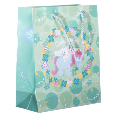 Набір подарункових пакетів з паперу 12 (шт.) Cinnamoroll 19×9.5×24.5 (см) М“ятний HP-10359-11M