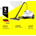 Парогенератор для чищення кондиціонера Karcher, Парогенератор для чищення кондиціонерів, Професійний парогенератор, XBE