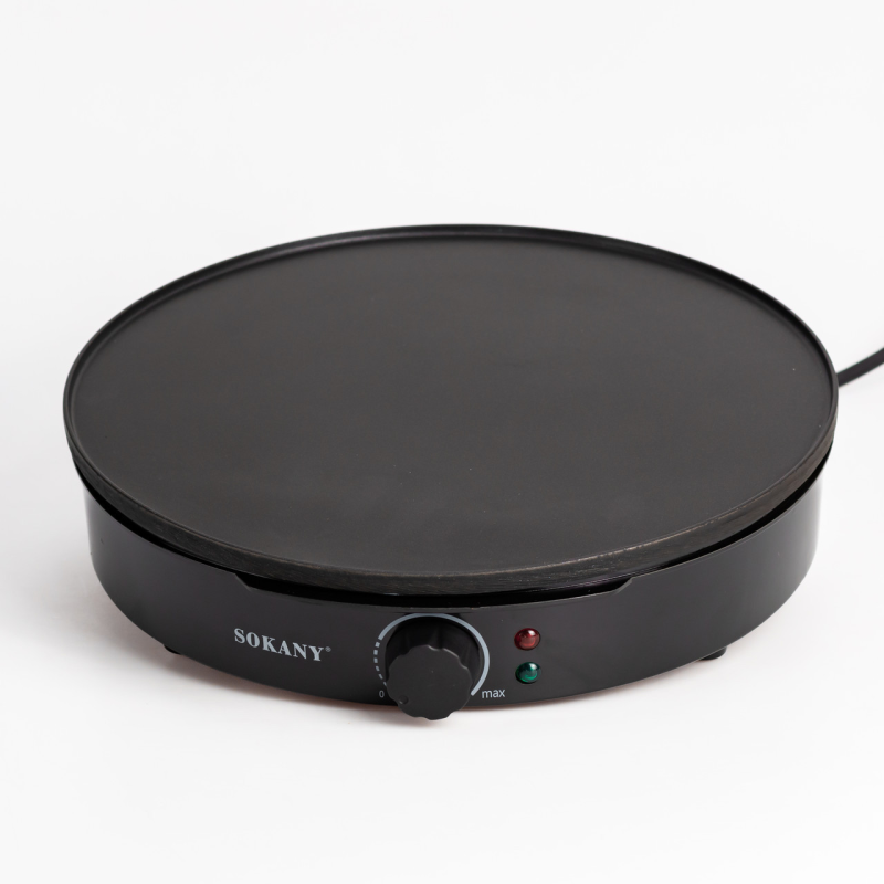 Млинниця електрична Sokany SK-BBQ-842 електромлинниця Ø30 см автоматична млинниця для дому професійна