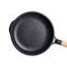 Алюмінієва сковорода 1,5 л, мармурове антипригарне покриття Ø 26 см, товсте дно MGC чорний HP-4-419B
