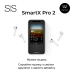 TWS Bluetooth навушники SmartX Pro 2 Premium з мікрофоном шумозаглушенням зарядним кейсом IPX5 білі, бездротові вкладки