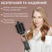 Стайлер для волосся Sokany 1000 Вт із крутною керамічною щіткою професійний, фен-щітка сушарка укладка багатофункціональний