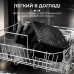 Аерогриль Sokany електричний 10 літрів 2400 Вт для дому, аерофритюрниця побутова мультипіч гаряче повітря