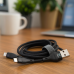 Кабель універсальний lightning micro usb type c для заряджання телефона, дріт для передавання даних шнур багаторознімний 3в1