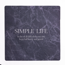Килимок для ванної кімнати Simple Life 58*58 см діатомітовий HP-42-11