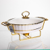 Мармітниця порцелянова для других страв Aurelia 1 л Yiwu LB-SBW-7043B