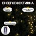 Гірлянда Кінський хвіст Мішура 1200 LED 20 ниток 2 м зелена, жовтий GarlandoPro D1200L2MGY