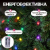 Гірлянда Кінський хвіст Мішура 640 LED 16 ниток 2 м зелена, мультиколор GarlandoPro D640L2MGML