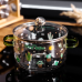 Каструля з боросилікатного скла Summer Cactus 1.8 л Yiwu HP-GP-37
