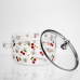Каструля скляна Cherry 1.8 л з металевим ведмедиком на кришці Yiwu HP-GP-32