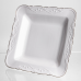 Фруктовниця на ніжці White Square 21.5*21.5 см порцелянова квадратна Yiwu 120-YH-HG057 Фруктовниця на ніжці White Square 21.5*21.5 см порцелянова квадратна Yiwu 120-YH-HG057