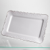 Тортівниця на ніжці White Square 35.5*35.5 см порцелянова квадратна Yiwu 120-YH-HG060 Тортівниця на ніжці White Square 35.5*35.5 см порцелянова квадратна Yiwu 120-YH-HG060