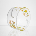 Каструля з боросилікатного скла 1.8 л Wildflowers з кришкою Yiwu HP-GP-38