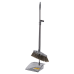 Комплект віник щітка совок довга ручка 25×25×95 см сірий Household HP-35015-7G