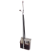 Комплект віник щітка совок довга ручка 26×23×110 см коричневий Household HP-35015-9BR