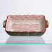 Форма для випікання Vintage 28×17×5 см прямокутна зелена фарфорова з ручками Yiwu HM05-10
