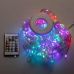 Розумна гірлянда Smart 200 LED довжина 2 м з керуванням зі смартфона прозора, мультиколор 1733042W