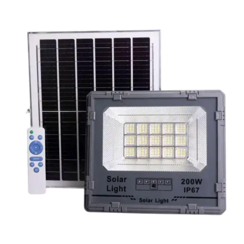 Вуличний LED ліхтар на сонячних батареях 225 LED 200 Вт HP-5-61