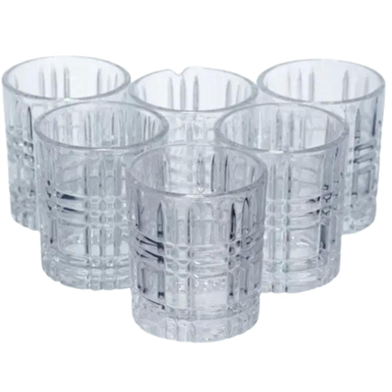 Набір чарок для міцних напоїв Crystal Shots 6 штук по 75 мл HP-17-35 Набір чарок для міцних напоїв Crystal Shots 6 штук по 75 мл HP-17-35
